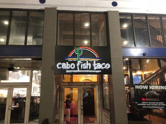 Cabo Fish Taco Roanoke