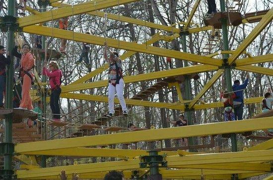Luray Caverns' Rope Adventure Park